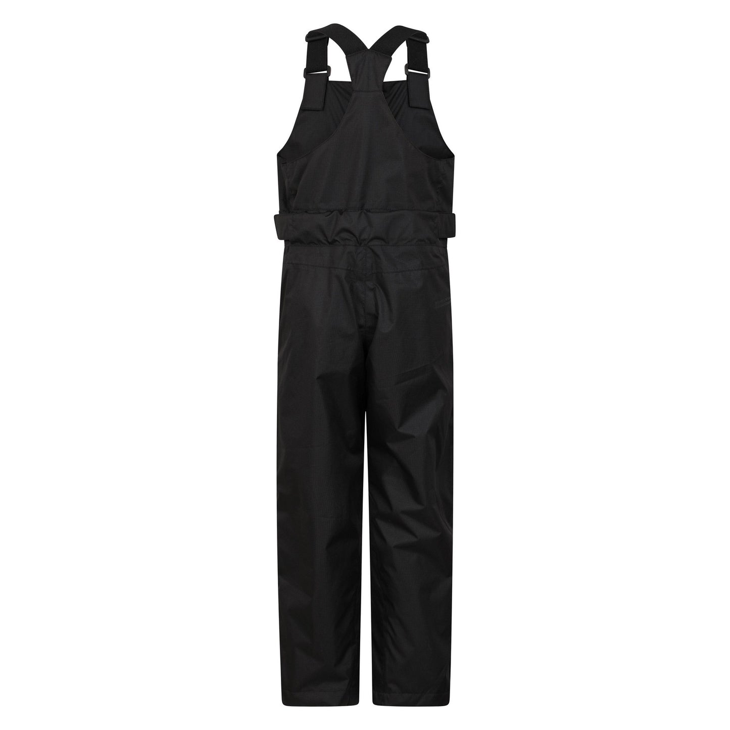 Black - Back - Mountain Warehouse Childrens-Kids Spray Waterproof Dungarees