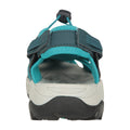 Teal - Back - Mountain Warehouse Womens-Ladies Seaside Drainage Sandals