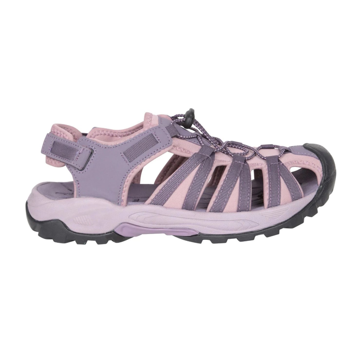 Dusky Purple - Lifestyle - Mountain Warehouse Womens-Ladies Seaside Drainage Sandals