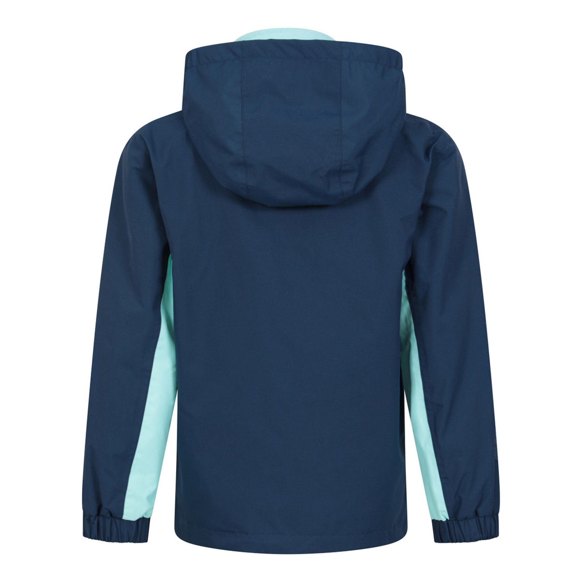 Navy - Back - Mountain Warehouse Childrens-Kids Lightning 3 in 1 Waterproof Jacket