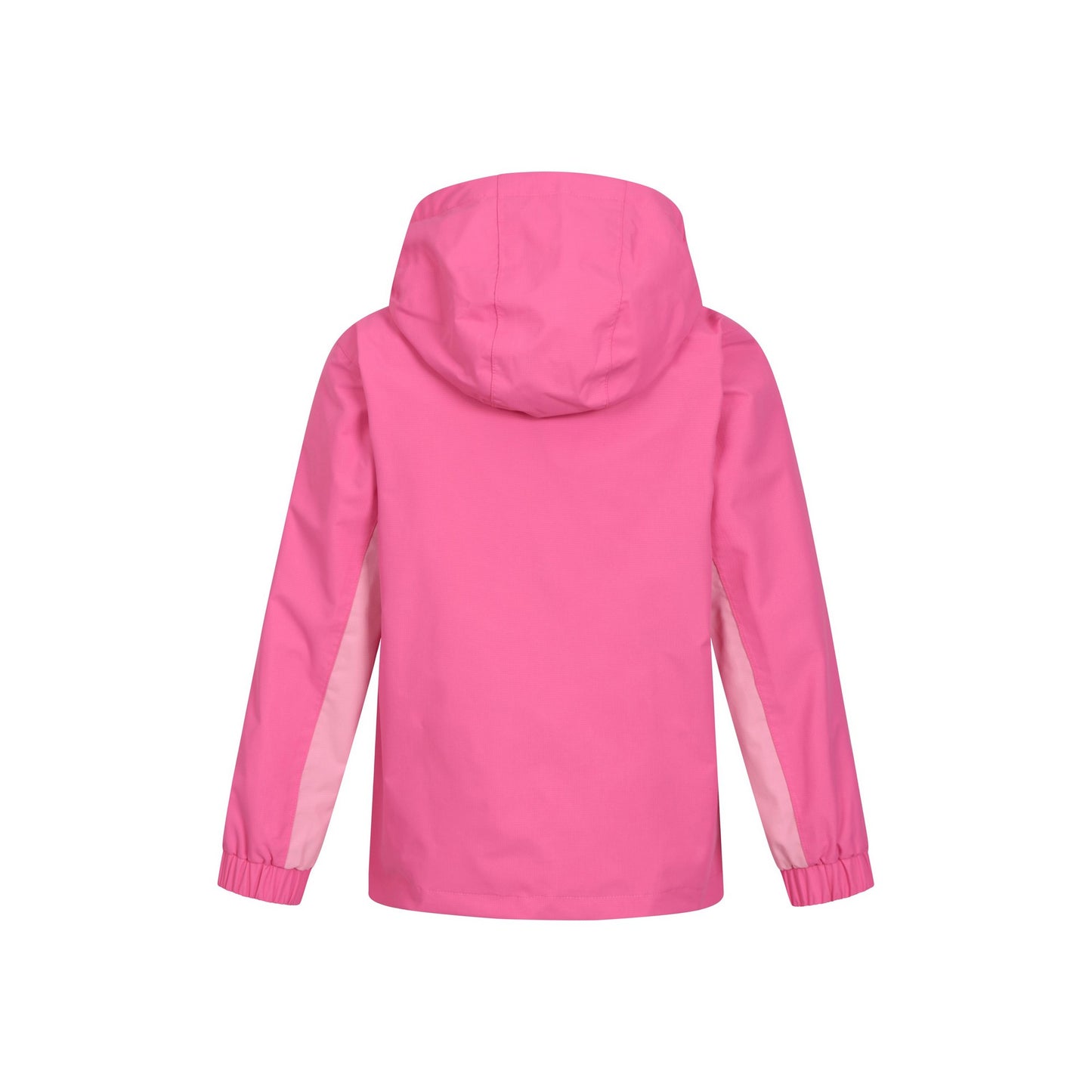 Light Pink - Back - Mountain Warehouse Childrens-Kids Lightning 3 in 1 Waterproof Jacket