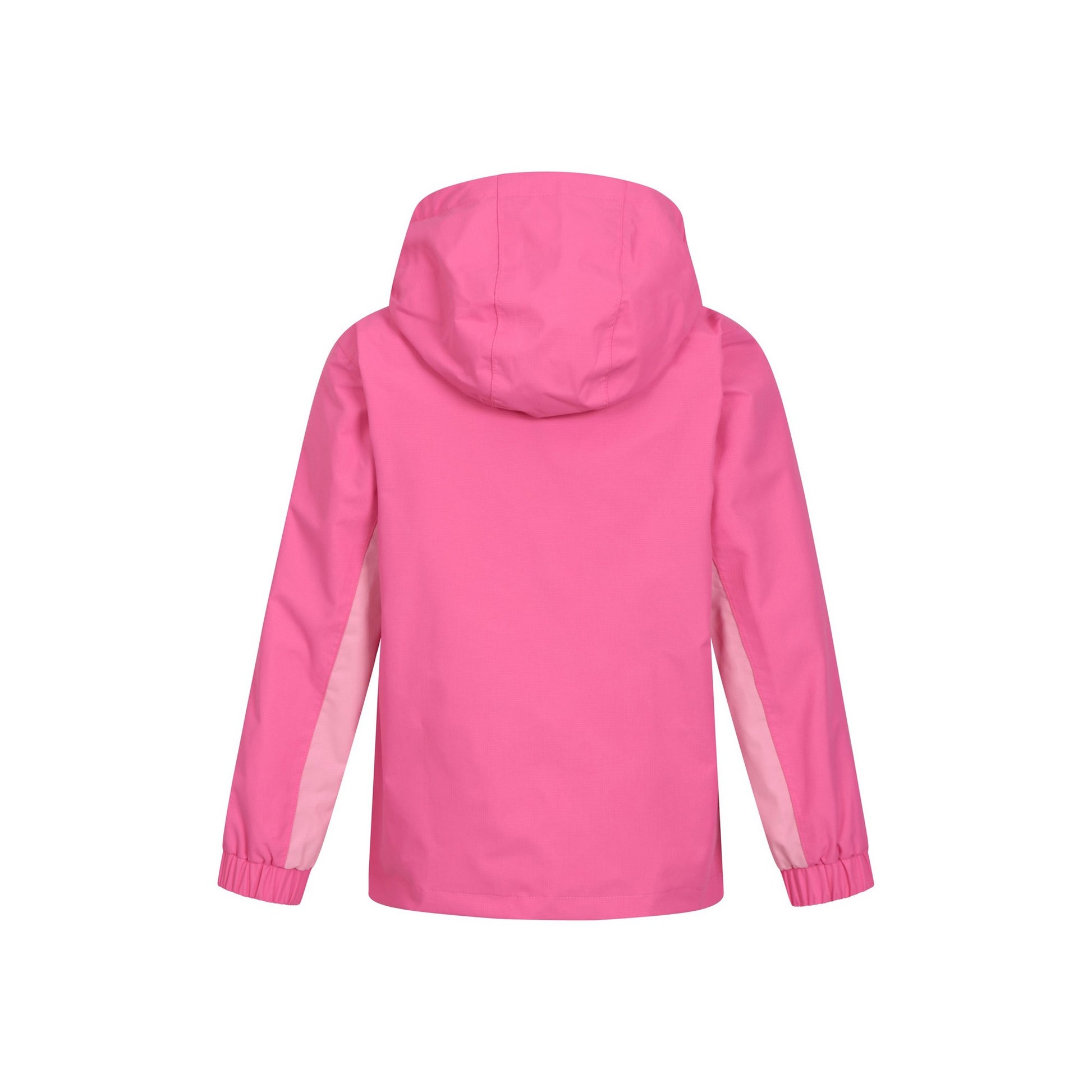 Light Pink - Back - Mountain Warehouse Childrens-Kids Lightning 3 in 1 Waterproof Jacket