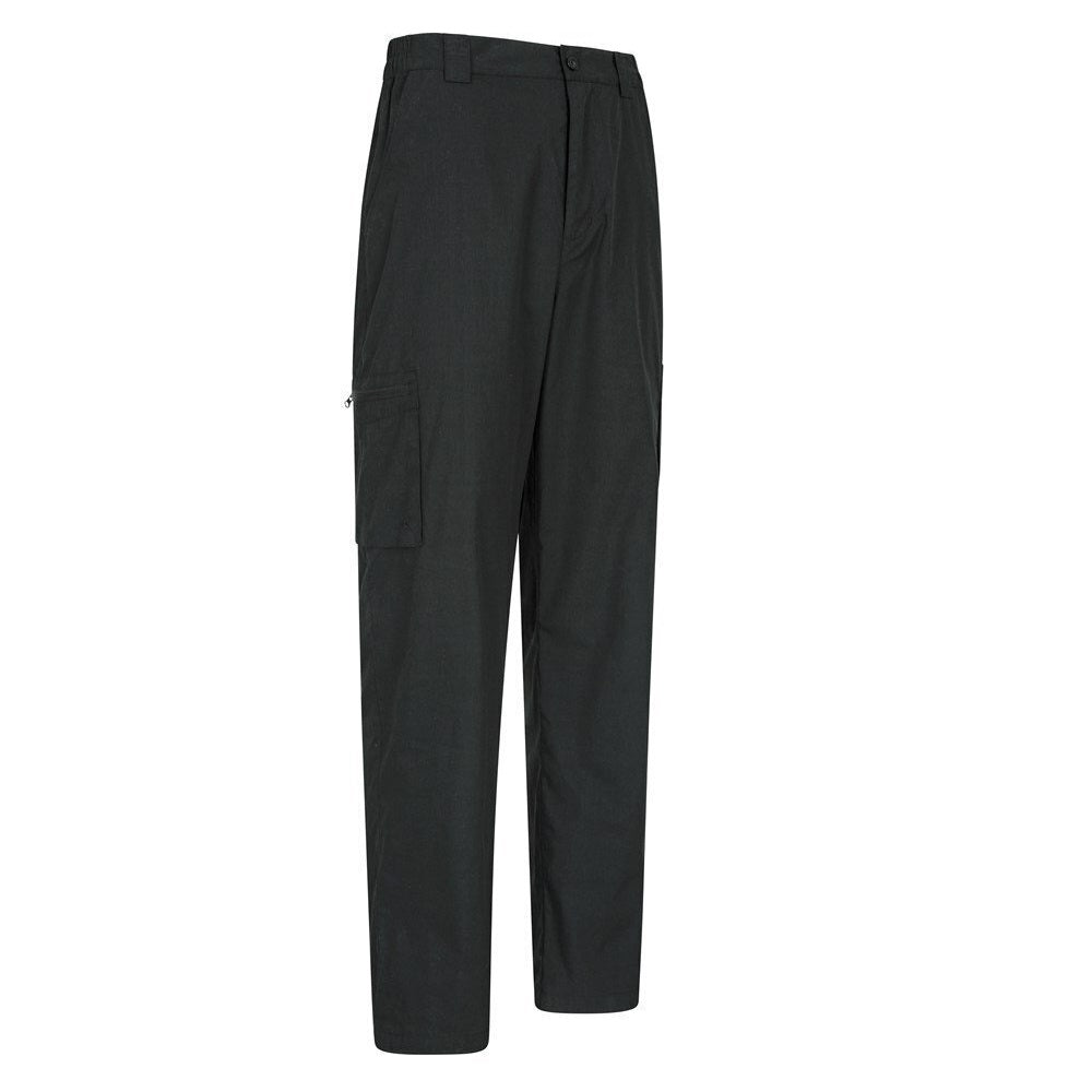 Black - Lifestyle - Mountain Warehouse Mens Trek II Short Cargo Trousers