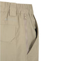 Dark Beige - Close up - Mountain Warehouse Mens Trek II Short Cargo Trousers