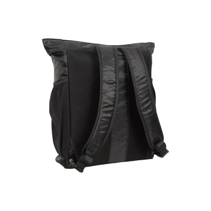 Black - Pack Shot - Mountain Warehouse Tote 2 in 1 15L Backpack