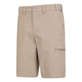 Dark Beige - Lifestyle - Mountain Warehouse Mens Trek Cargo Shorts