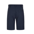 Navy - Back - Mountain Warehouse Mens Trek Cargo Shorts