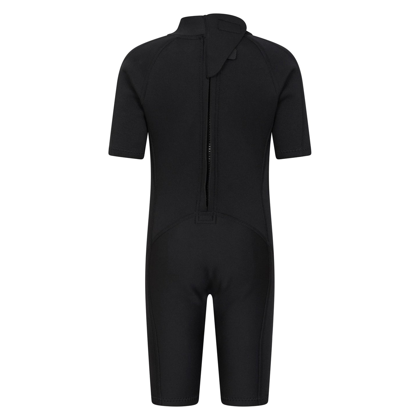 Black - Back - Mountain Warehouse Childrens-Kids Contrast Panel Wetsuit
