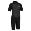 Orange - Front - Mountain Warehouse Childrens-Kids Contrast Panel Wetsuit