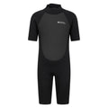 Pink - Front - Mountain Warehouse Childrens-Kids Contrast Panel Wetsuit