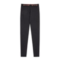 Jet Black - Front - Animal Womens-Ladies Piste Base Layer Leggings
