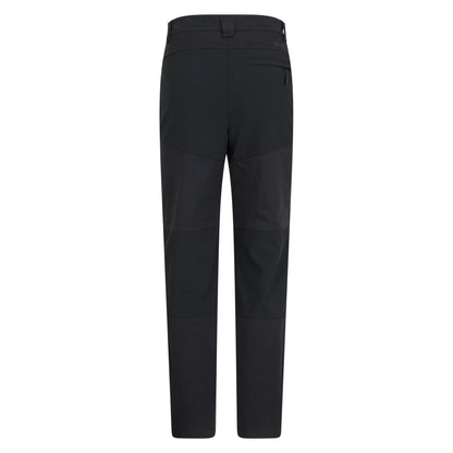 Black - Back - Mountain Warehouse Mens Jungle Trekking Trousers