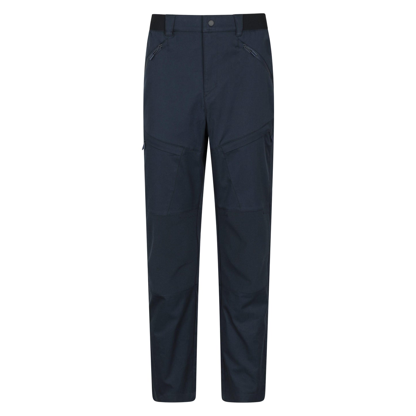 Navy - Front - Mountain Warehouse Mens Jungle Trekking Trousers