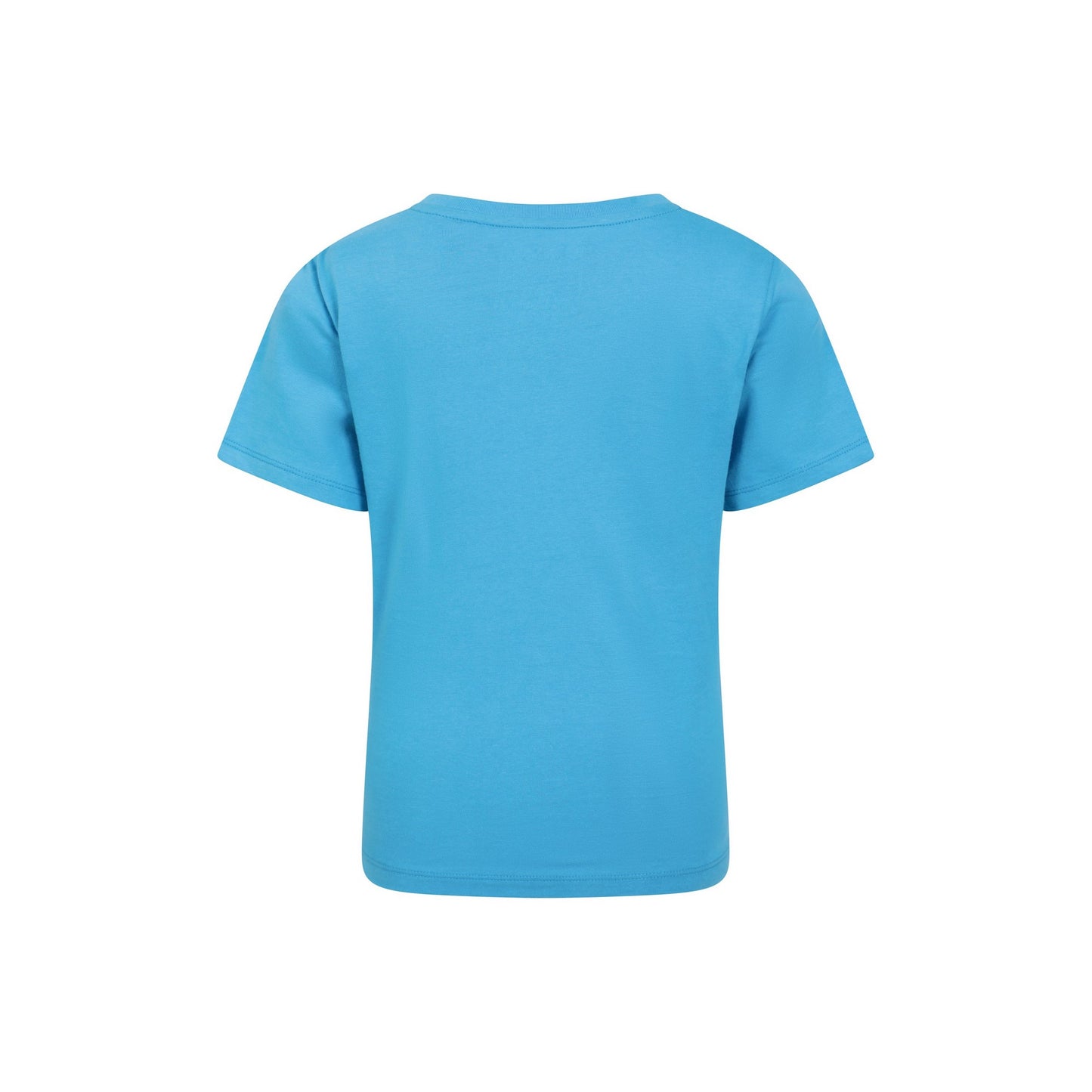 Blue - Back - Mountain Warehouse Childrens-Kids Hungry Shark Organic T-Shirt