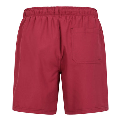 Dark Burgundy - Back - Mountain Warehouse Mens Aruba Swim Shorts