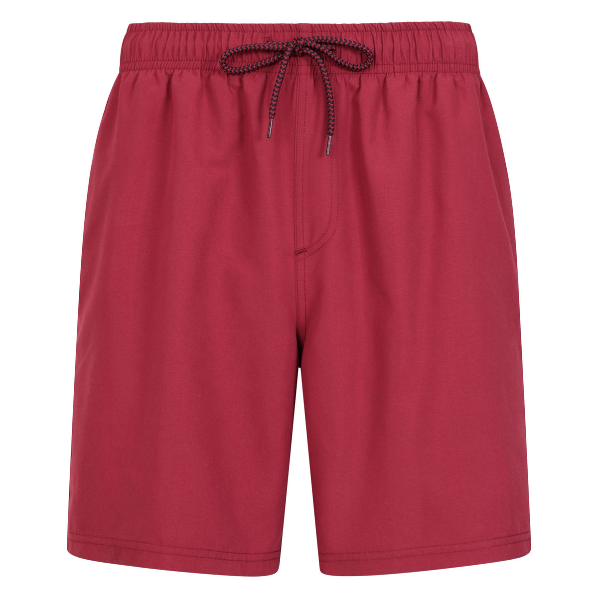 Dark Burgundy - Front - Mountain Warehouse Mens Aruba Swim Shorts