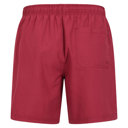 Dark Burgundy - Back - Mountain Warehouse Mens Aruba Swim Shorts