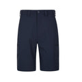 Navy - Front - Mountain Warehouse Mens Trek Cargo Shorts