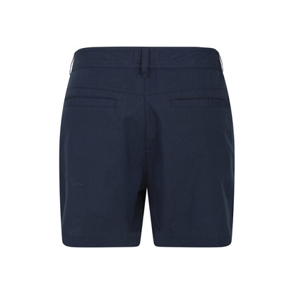 Navy - Back - Mountain Warehouse Womens-Ladies Organic Cotton Plain Shorts