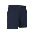 Navy - Lifestyle - Mountain Warehouse Womens-Ladies Organic Cotton Plain Shorts