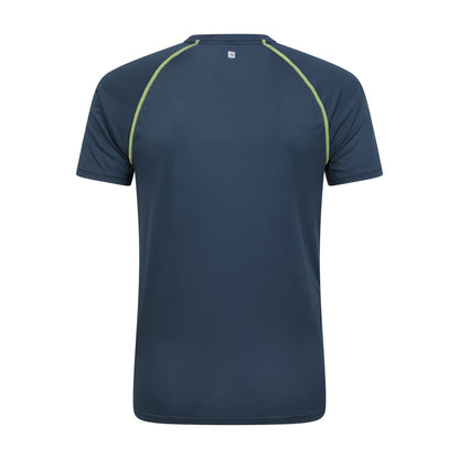 Dark Blue - Back - Mountain Warehouse Mens Aero II IsoCool T-Shirt
