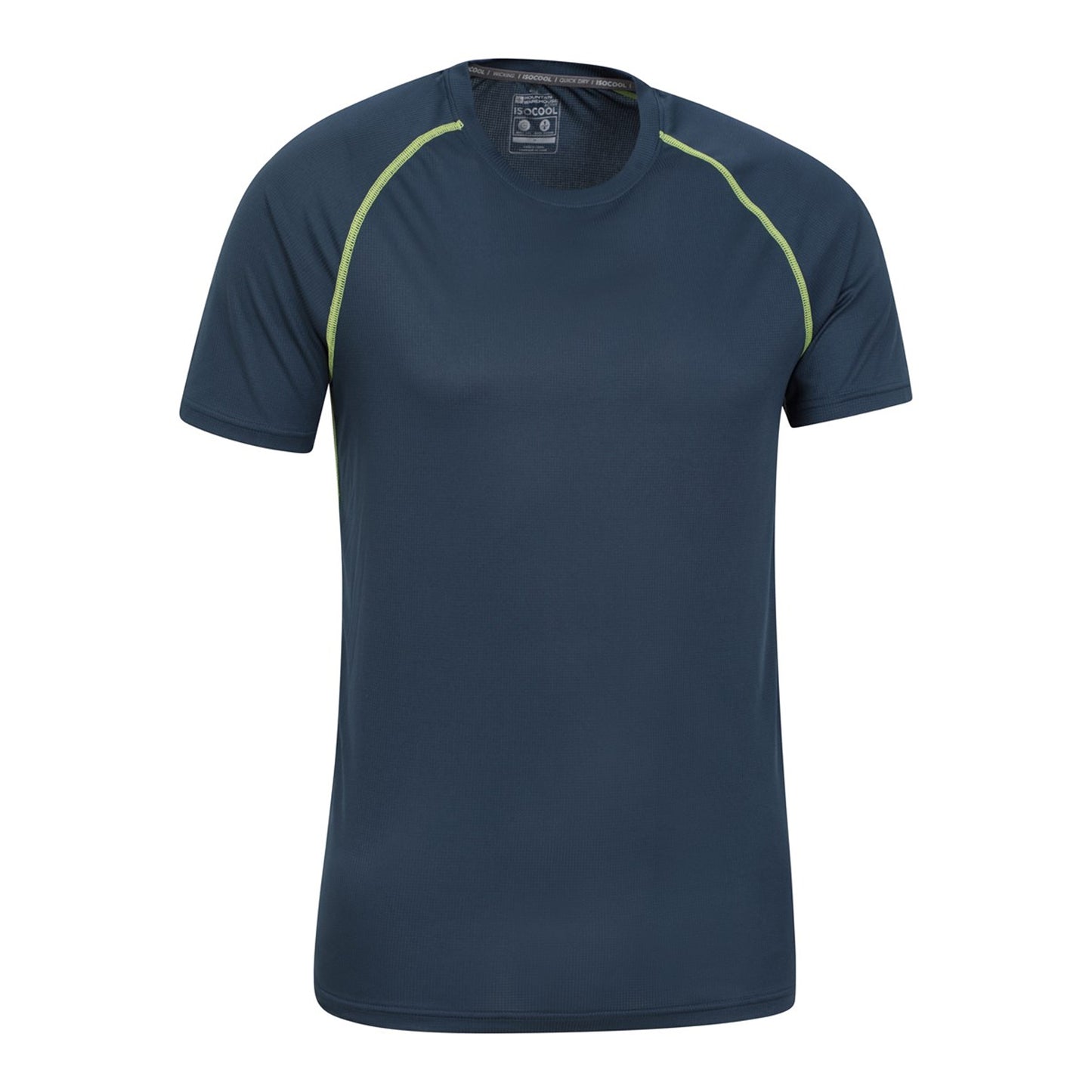 Dark Blue - Lifestyle - Mountain Warehouse Mens Aero II IsoCool T-Shirt