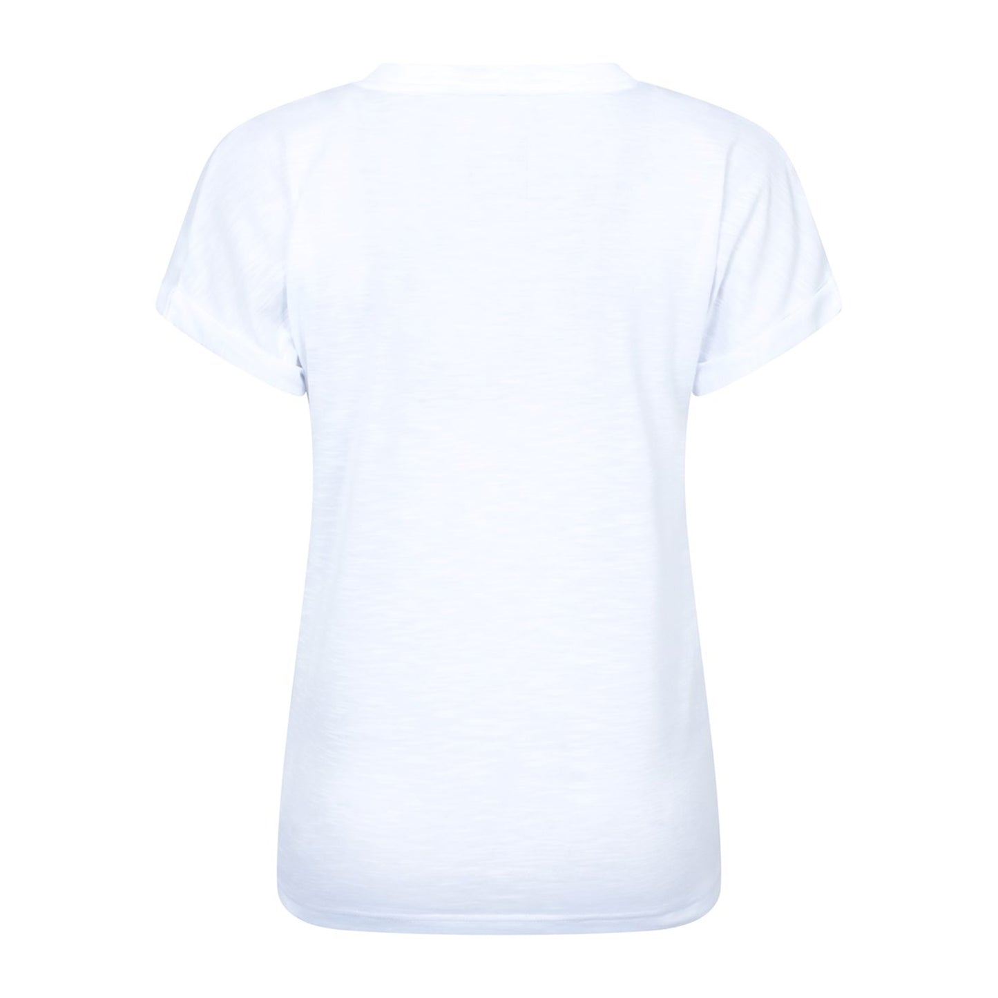 White - Back - Mountain Warehouse Womens-Ladies Skye Slub Quick Dry T-Shirt