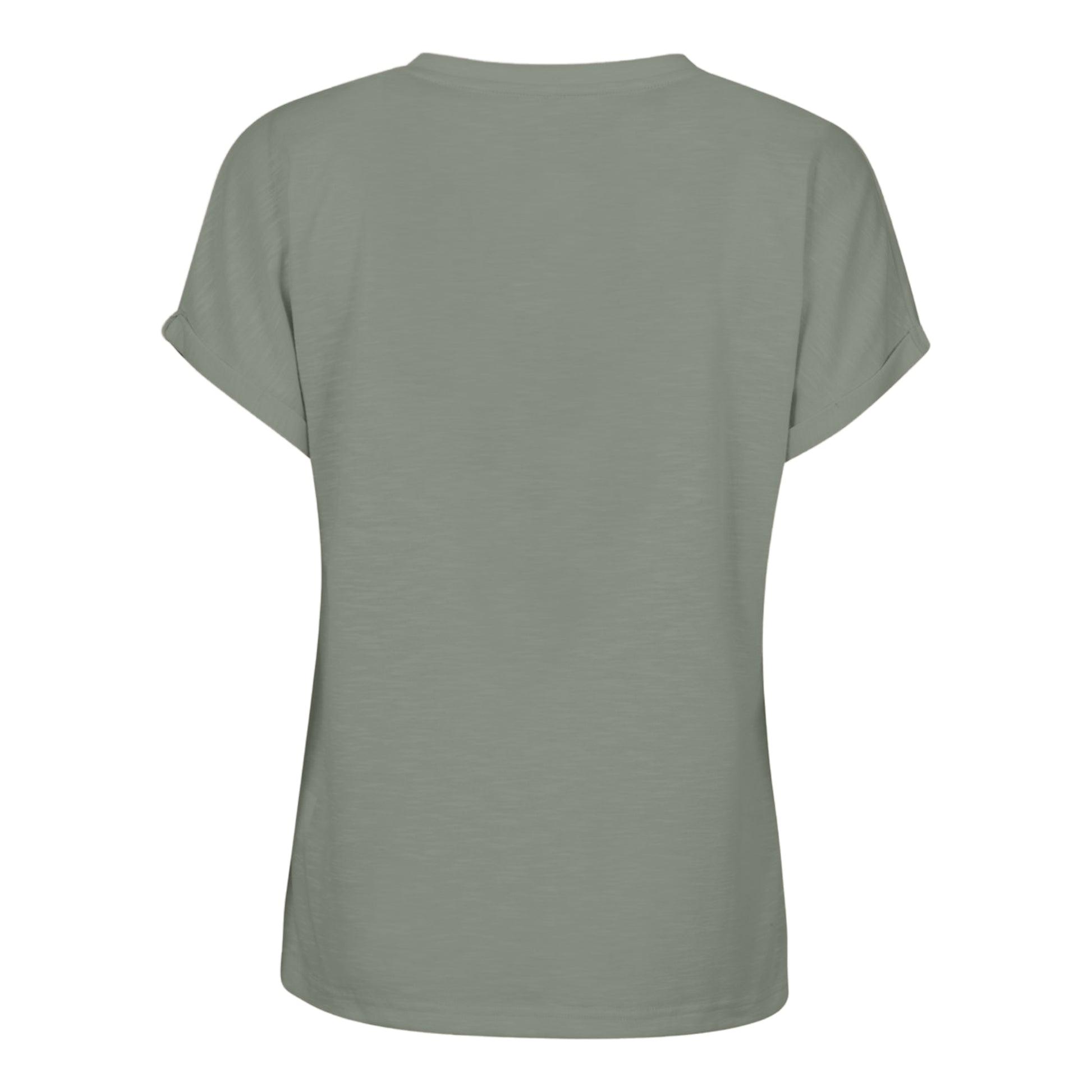 Green - Back - Mountain Warehouse Womens-Ladies Skye Slub Quick Dry T-Shirt