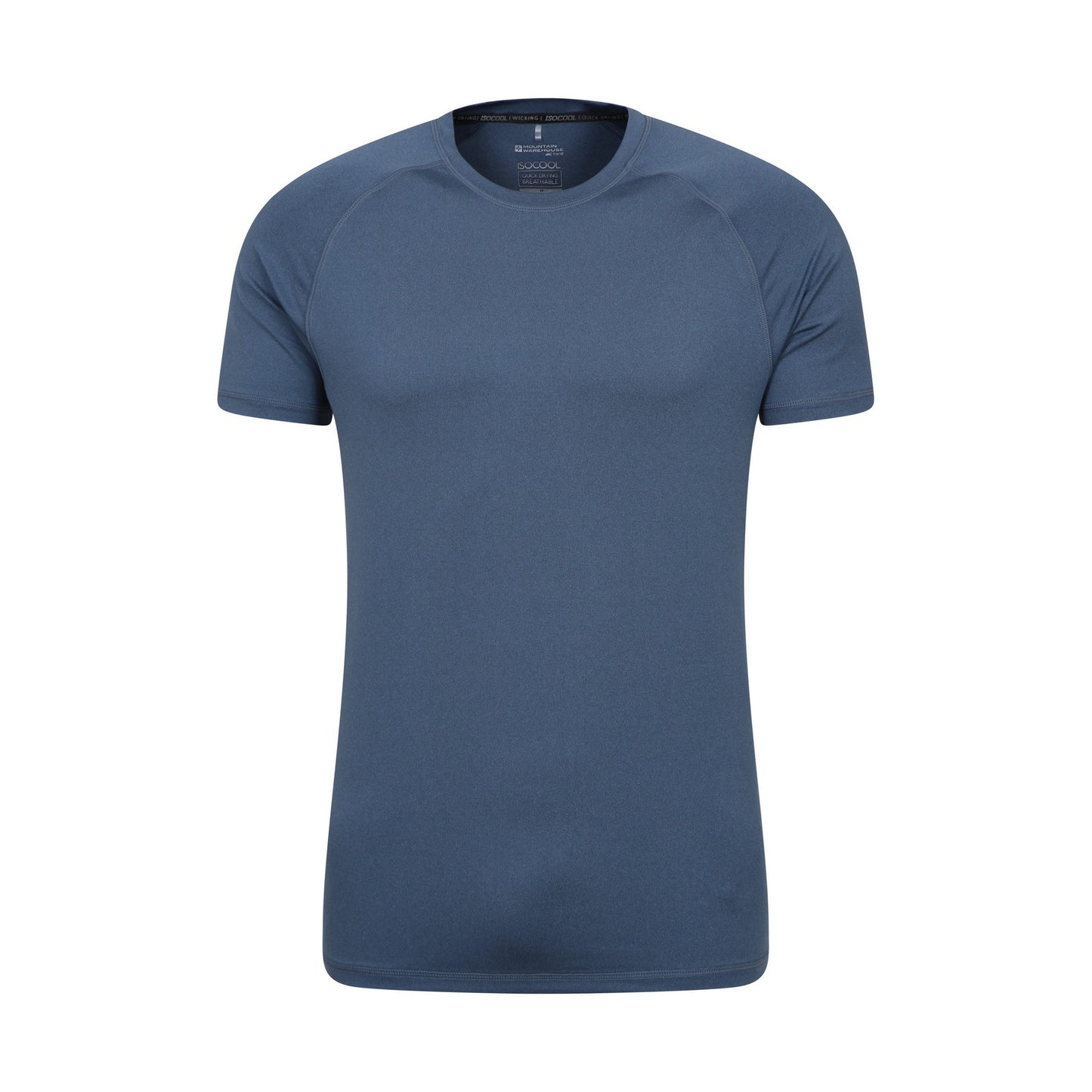 Blue - Back - Mountain Warehouse Mens Agra IsoCool T-Shirt (Pack of 2)