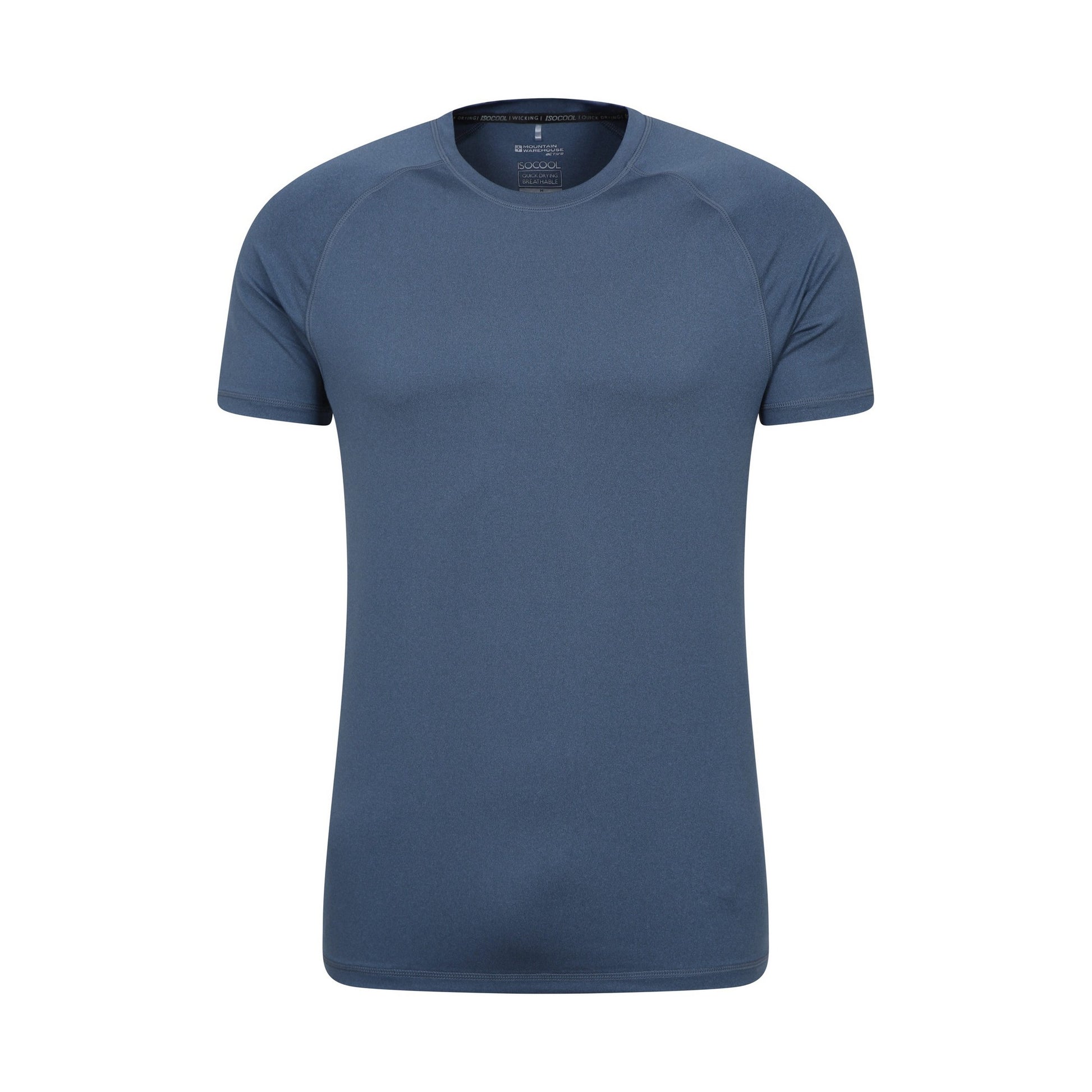 Blue - Back - Mountain Warehouse Mens Agra IsoCool T-Shirt (Pack of 2)