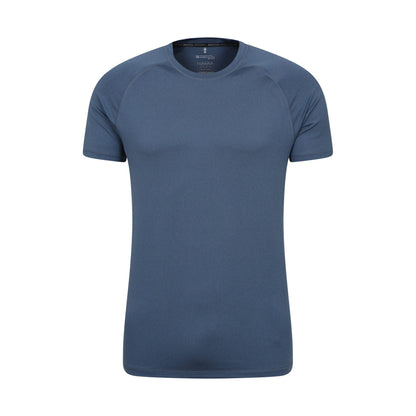 Blue - Back - Mountain Warehouse Mens Agra IsoCool T-Shirt (Pack of 2)