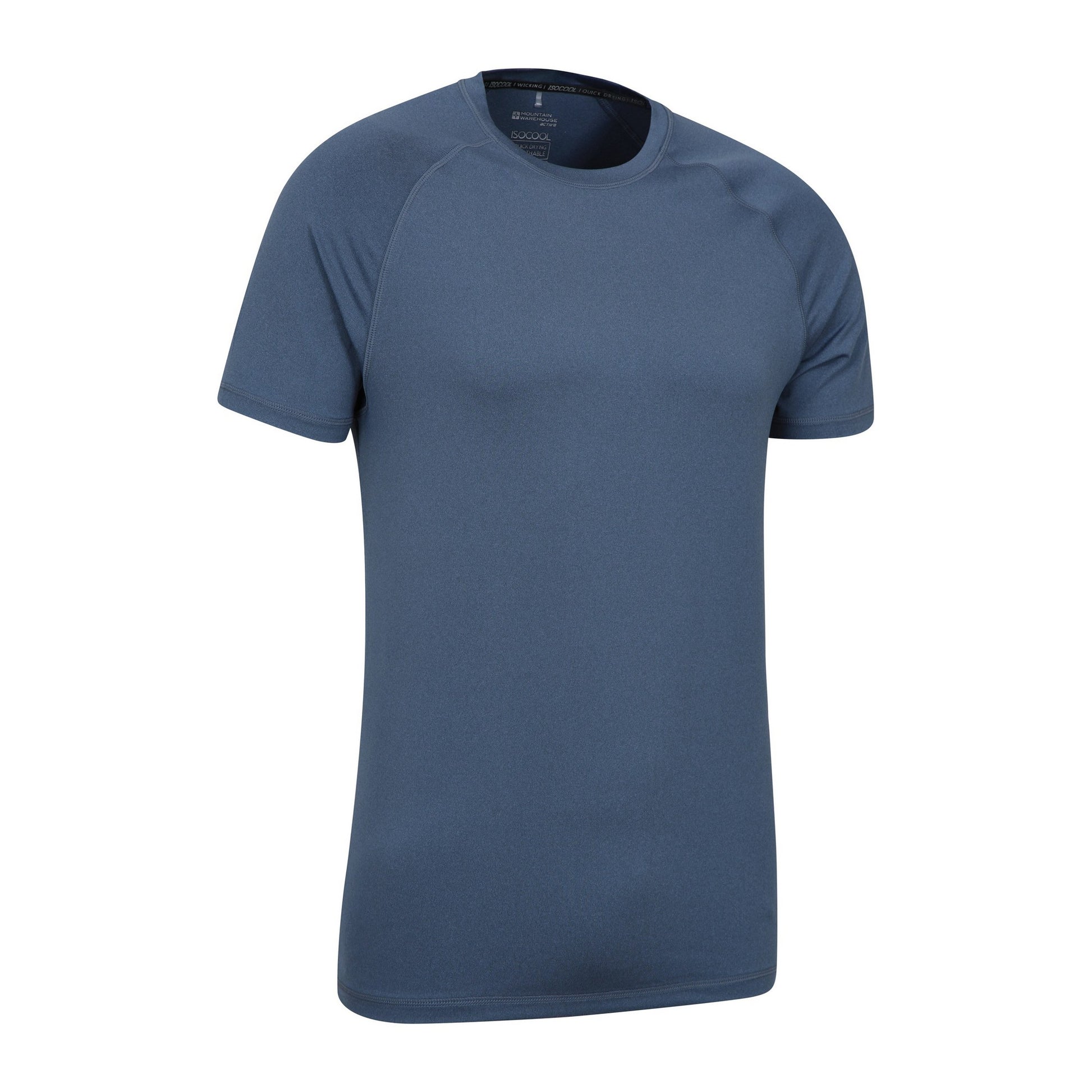Blue - Lifestyle - Mountain Warehouse Mens Agra IsoCool T-Shirt (Pack of 2)