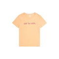 Peach - Front - Animal Womens-Ladies Marina Logo Organic T-Shirt