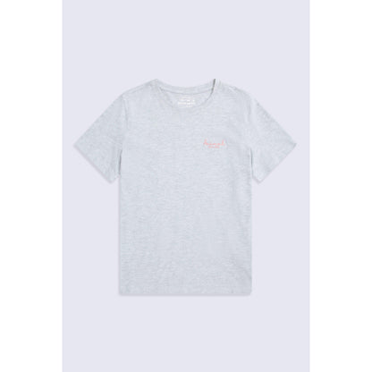 Dark Grey - Front - Animal Womens-Ladies Marina Logo Organic T-Shirt
