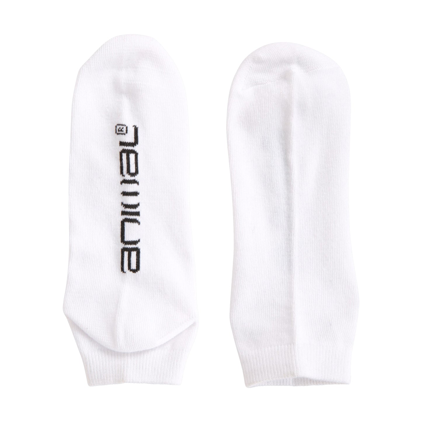 White-Grey-Black - Back - Animal Womens-Ladies Ronnie Recycled Ankle Socks (Pack of 3)