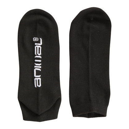 White-Grey-Black - Lifestyle - Animal Womens-Ladies Ronnie Recycled Ankle Socks (Pack of 3)