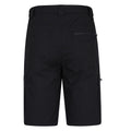 Black - Back - Mountain Warehouse Mens Trek Cargo Shorts