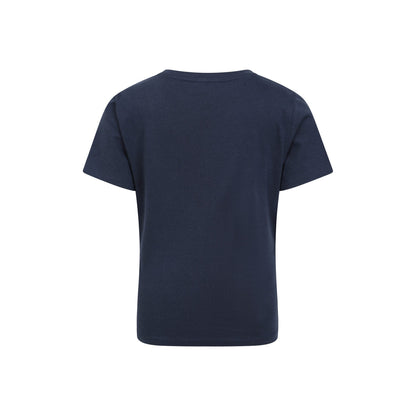 Blue - Back - Mountain Warehouse Childrens-Kids Sid The Squid Organic Cotton T-Shirt
