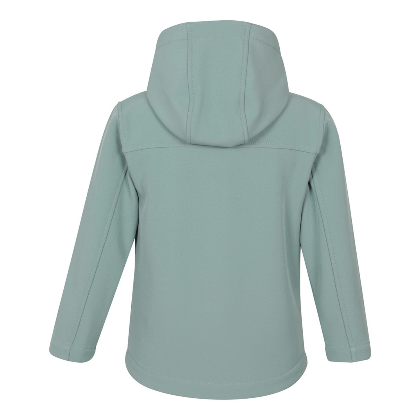 Light Khaki - Back - Mountain Warehouse Childrens-Kids Water Resistant Soft Shell Jacket