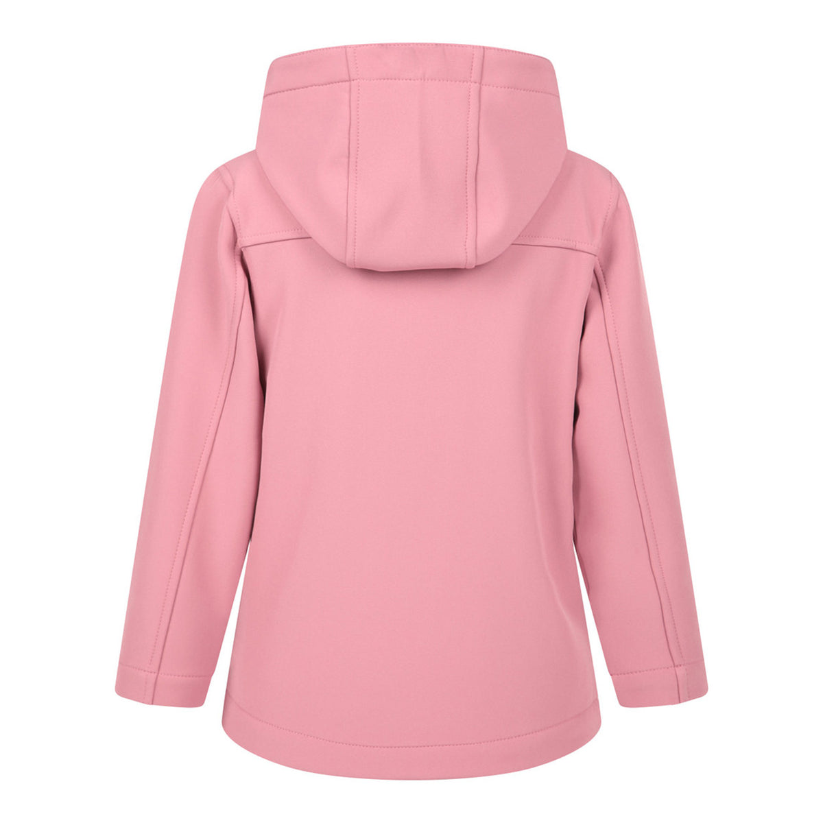 Light Pink - Back - Mountain Warehouse Childrens-Kids Water Resistant Soft Shell Jacket