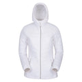 White - Front - Mountain Warehouse Womens-Ladies Turbine Padded Soft Shell Jacket