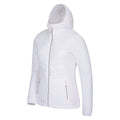 White - Side - Mountain Warehouse Womens-Ladies Turbine Padded Soft Shell Jacket
