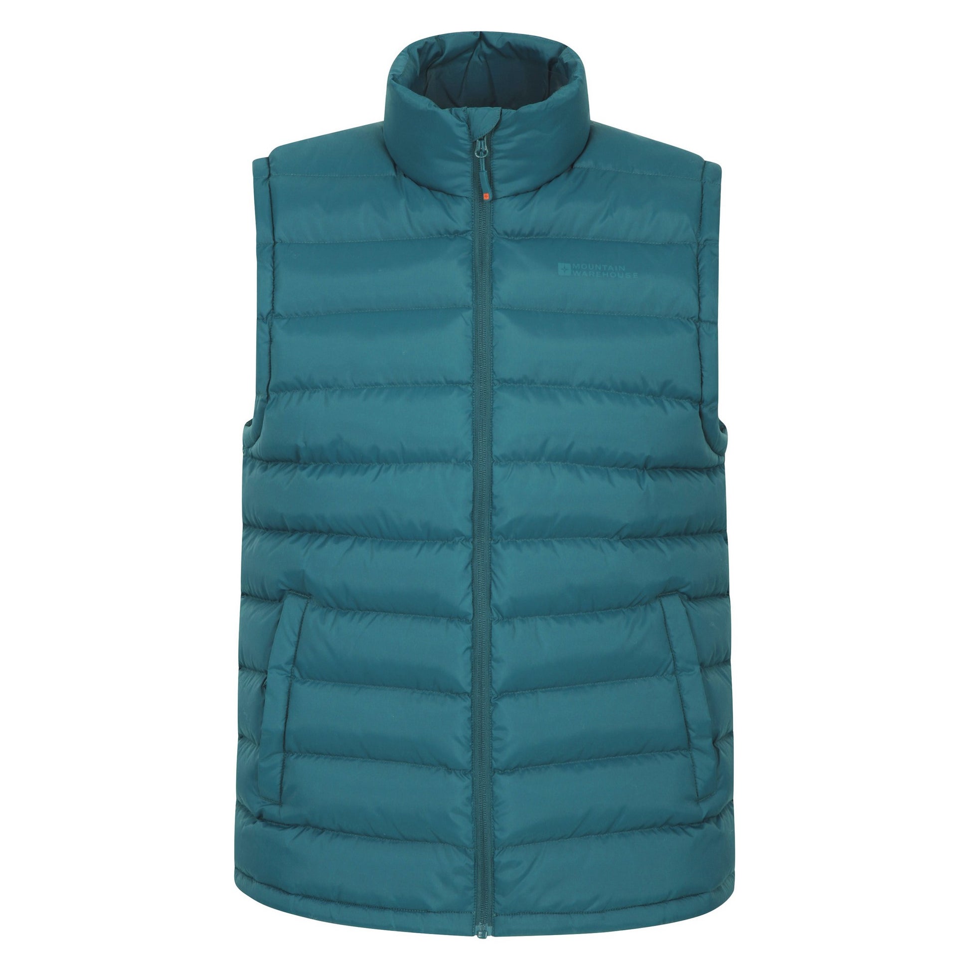 Dark Teal - Front - Mountain Warehouse Mens Seasons Padded Gilet