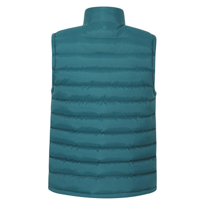 Dark Teal - Back - Mountain Warehouse Mens Seasons Padded Gilet