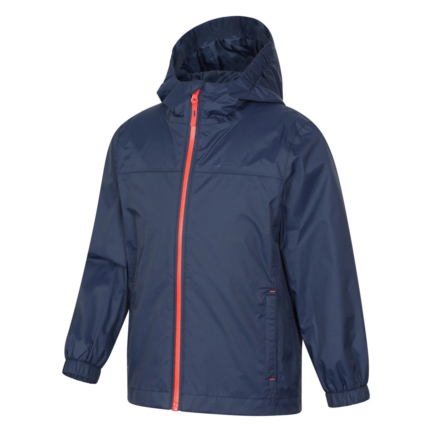 Blue - Side - Mountain Warehouse Childrens-Kids Torrent Waterproof Jacket