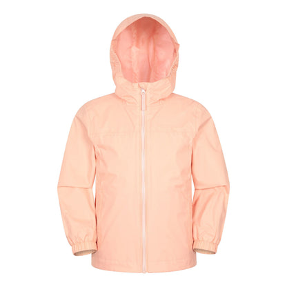 Pink - Front - Mountain Warehouse Childrens-Kids Torrent Waterproof Jacket