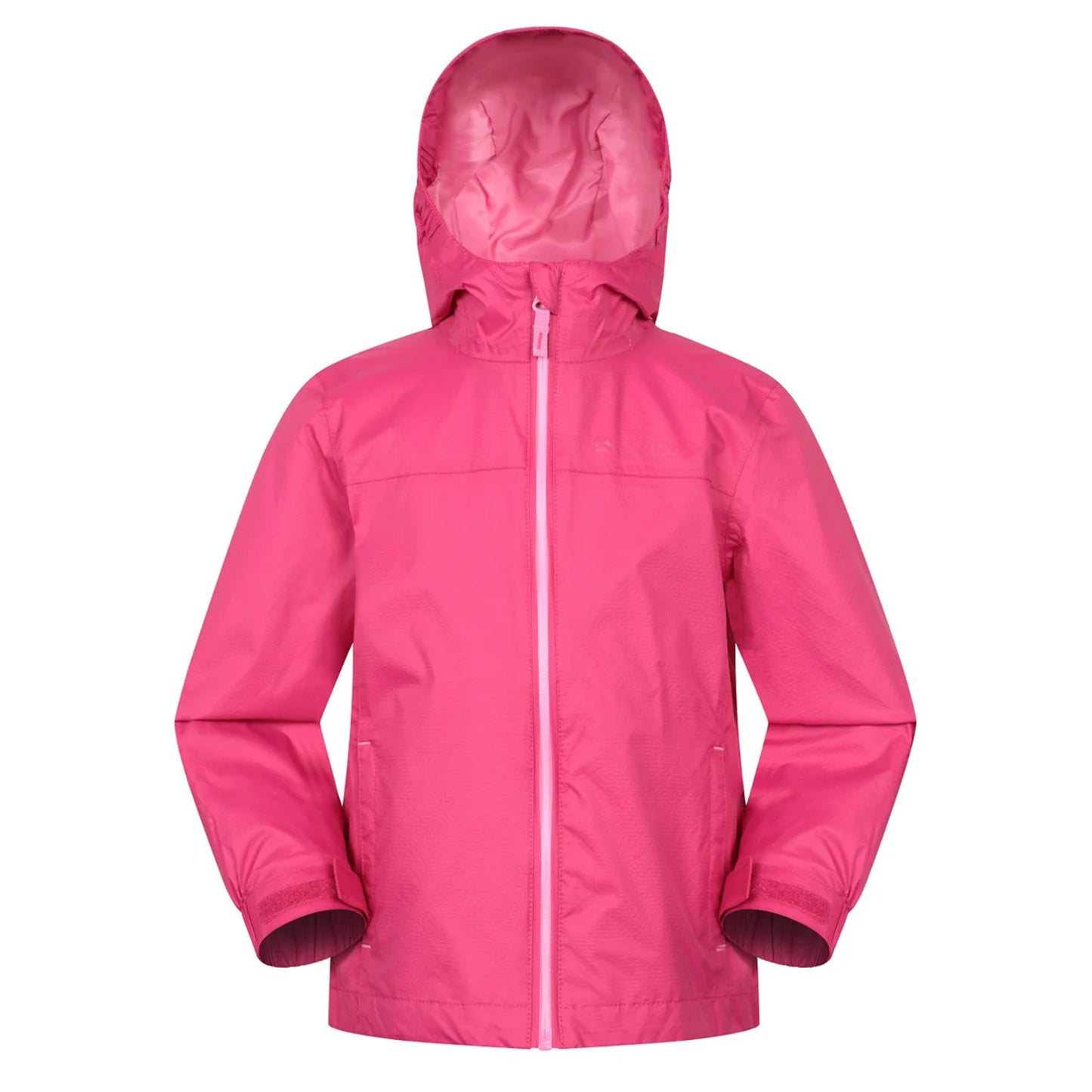 Dark Pink - Front - Mountain Warehouse Childrens-Kids Torrent Waterproof Jacket