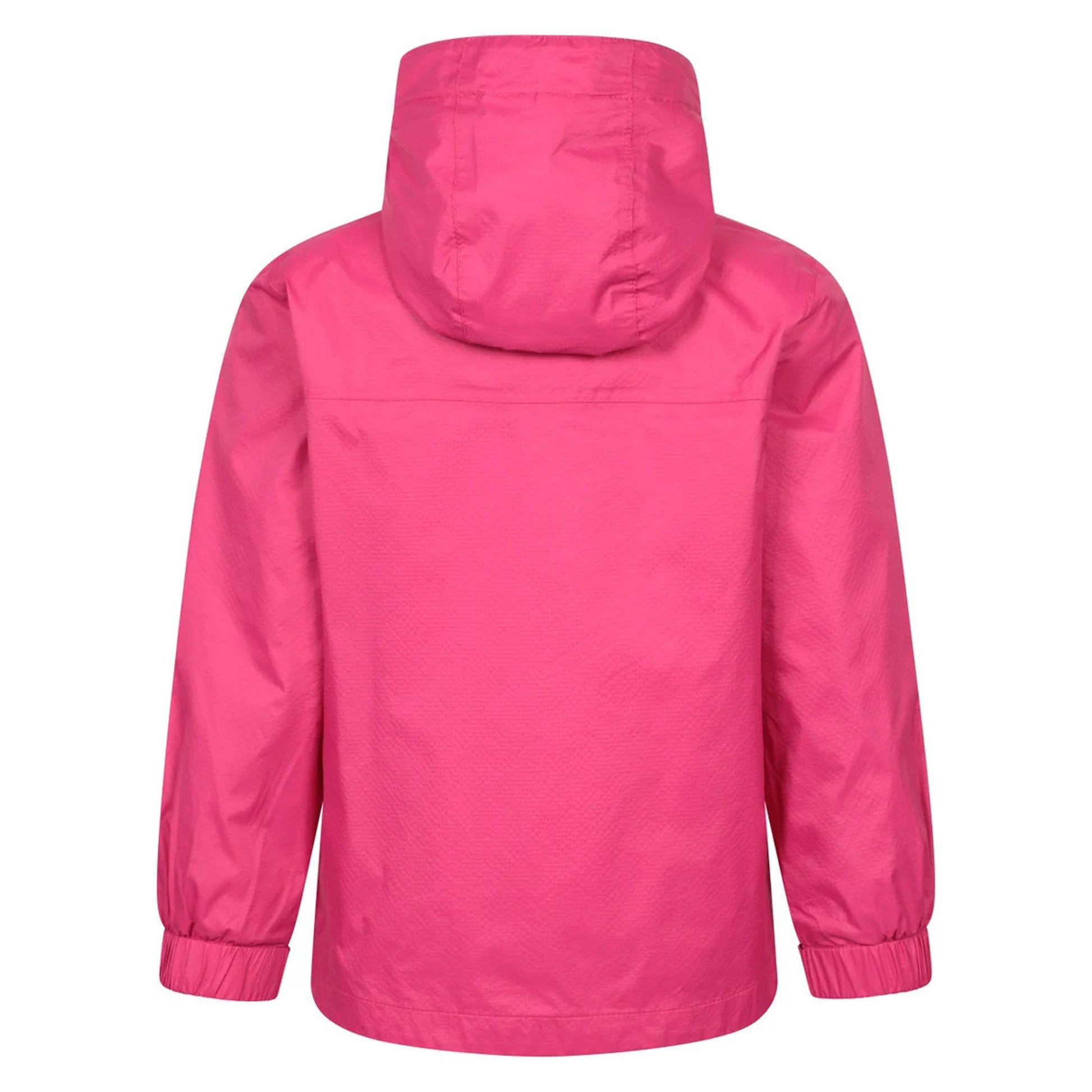 Dark Pink - Back - Mountain Warehouse Childrens-Kids Torrent Waterproof Jacket