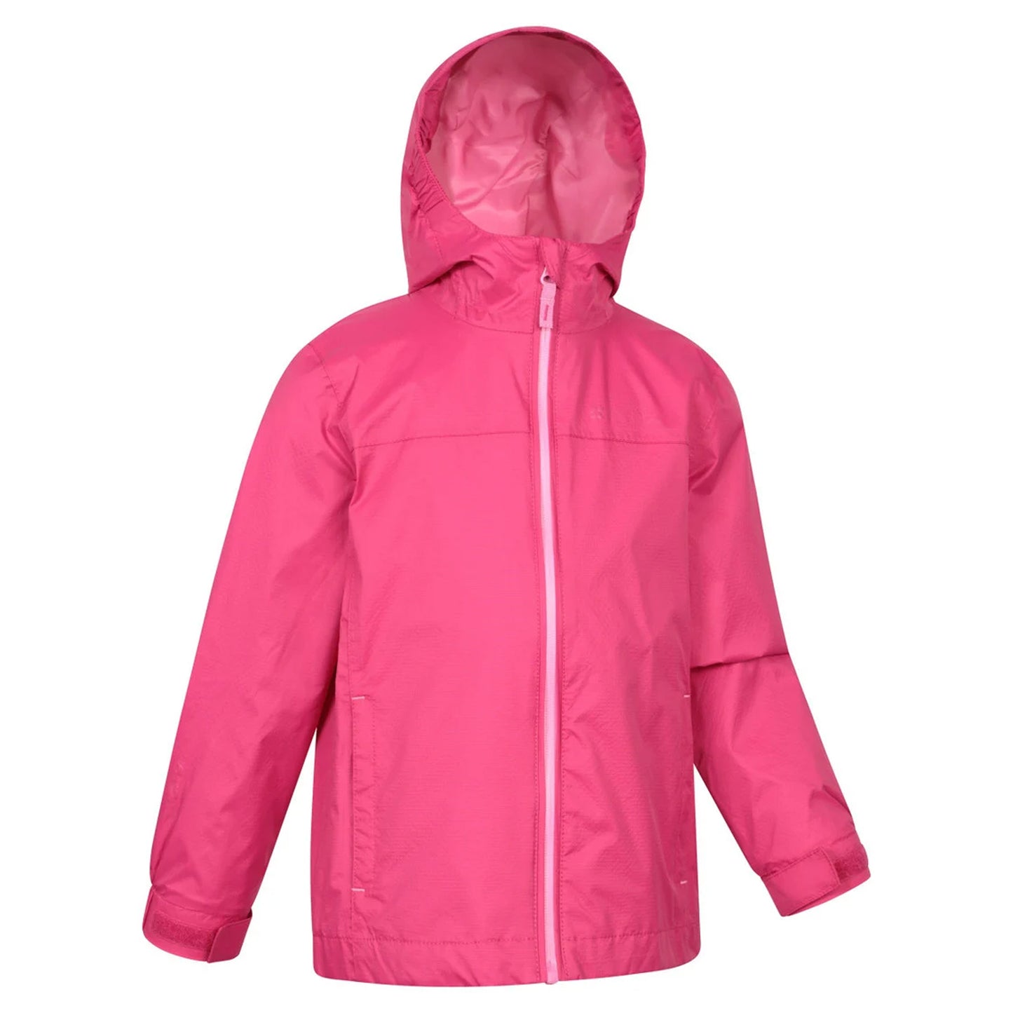 Dark Pink - Side - Mountain Warehouse Childrens-Kids Torrent Waterproof Jacket