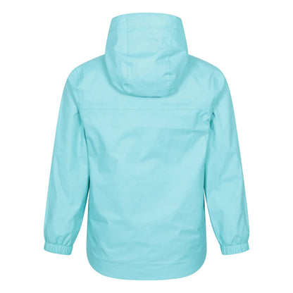 Dark Teal - Back - Mountain Warehouse Childrens-Kids Torrent Waterproof Jacket